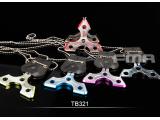 FMA Triangle Necklace TB321 free shipping